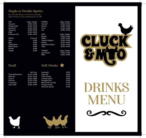 Cluck and moo bottomless brunch  Write a